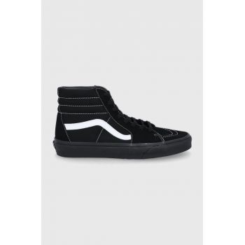 Vans teniși Ua Sk8-hi culoarea negru VN0A32QG5WU1-BLACK de firma originali