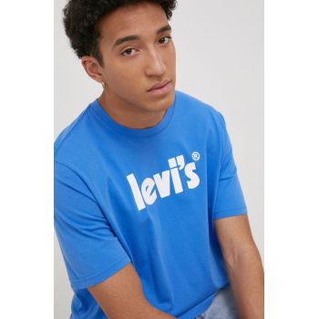Levi's tricou din bumbac cu imprimeu