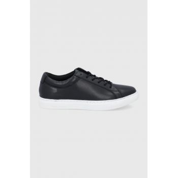 Jack & Jones ghete de piele barbati, culoarea gri