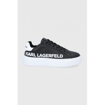Karl Lagerfeld pantofi Maxi Kup culoarea negru de firma originali