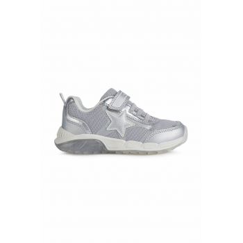 Geox pantofi copii culoarea argintiu ieftini