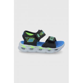 Skechers sandale copii culoarea negru