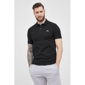 Lacoste polo de bumbac culoarea alb, neted, PH4012