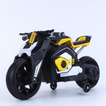 Motocicleta electrica copii Speed Yellow ieftina