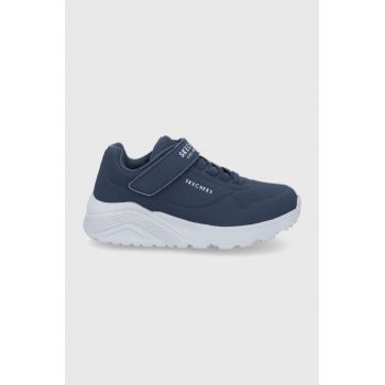 Skechers pantofi copii culoarea albastru marin