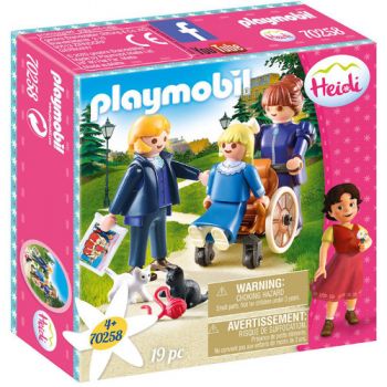 Set de Constructie Playmobil Clara si Domnisoara Rottenmeier - Heidi