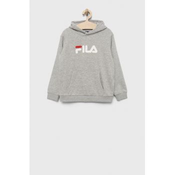 Fila bluza copii culoarea gri, cu imprimeu ieftina