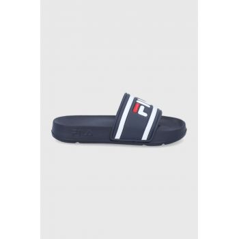 Fila papuci culoarea albastru marin de firma originali