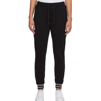 Pantaloni sport conici cu snur