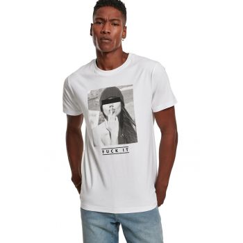 ter tee -Tricou unisex cu decolteu la baza gatului si imprimeu foto