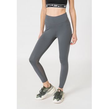 Colanti crop cu tehnologie Dri-Fit - pentru fitness One