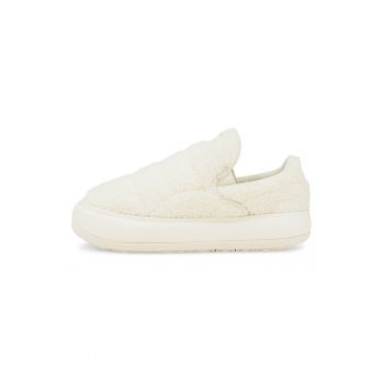 Pantofi sport slip-on din material teddy Mayu