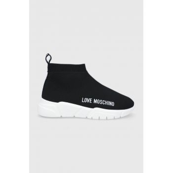 Love Moschino pantofi culoarea negru