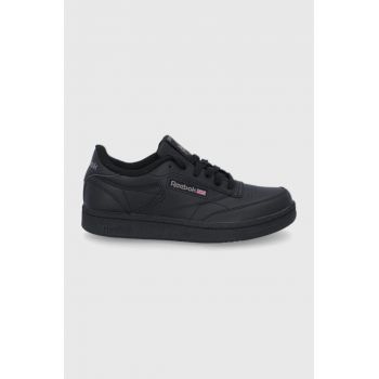 Reebok Classic incaltaminte din piele pentru copii BS6165.B culoarea negru ieftini