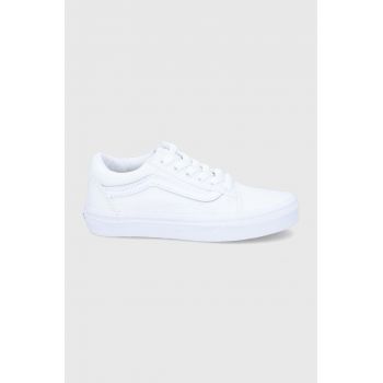 Vans teniși pentru copii culoarea alb