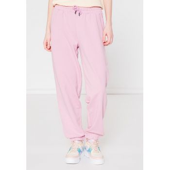 Pantaloni sport lejer cu buzunare laterale