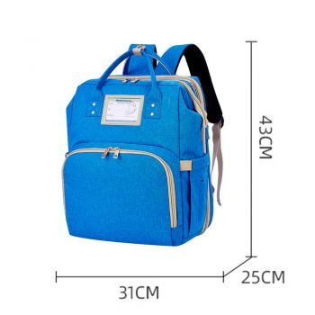 Rucsac pentru mamici F extensibil blue