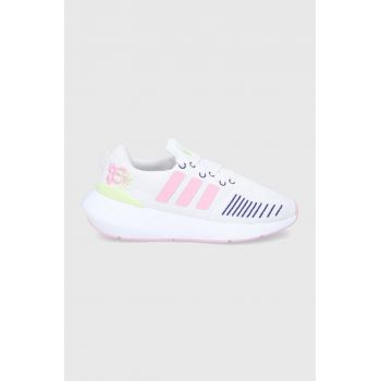 adidas Originals sneakers copii Swift Run GZ0798 culoarea alb