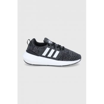 adidas Originals sneakers copii Swift Run GW8176 culoarea negru