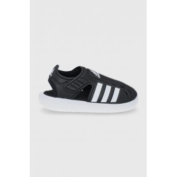 adidas sandale copii GW0384 culoarea negru ieftine