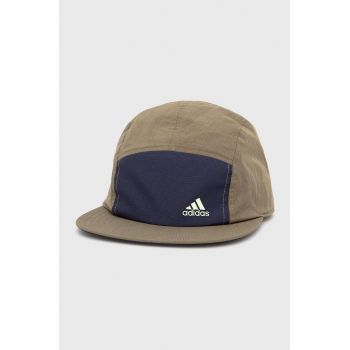 adidas Performance șapcă HD7307 culoarea verde, modelator