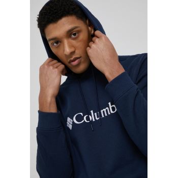 Columbia bluză bărbați, culoarea bleumarin, cu imprimeu 1681664468-468