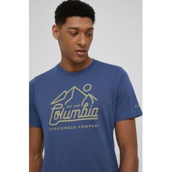 Columbia tricou din bumbac cu imprimeu