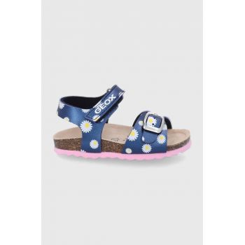 Geox sandale copii culoarea albastru marin ieftine