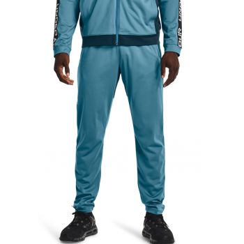 Pantaloni cu imprimeu logo pentru fitness Tricot