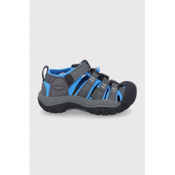 Keen sandale copii culoarea gri