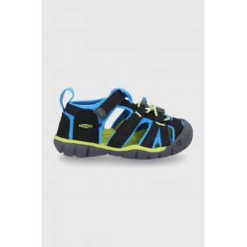 Keen sandale copii culoarea negru ieftine