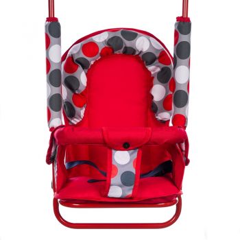 Leagan pentru copii Top Kids pentru interior si exterior Red Dots de firma original