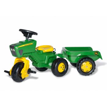 Tractor cu pedale si remorca Rolly Trac John Deere