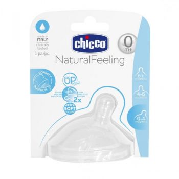 Tetina Step Up, Chicco Flux Normal 0 luni+