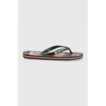 Quiksilver slapi barbati, culoarea negru