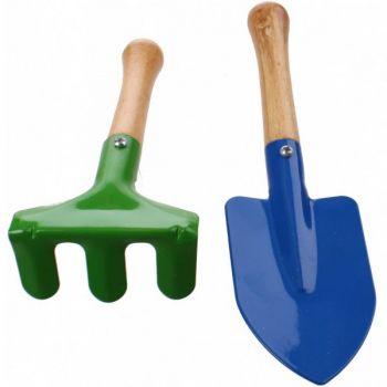 Set 2 scule gradinarit pentru copii 16 22 cm