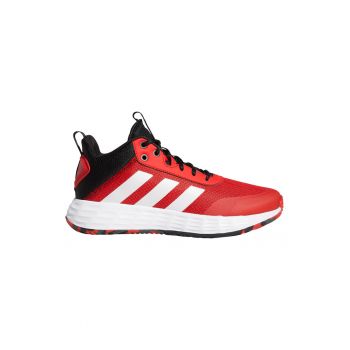 Pantofi de piele ecologica si material textil pentru baschet Own The Game