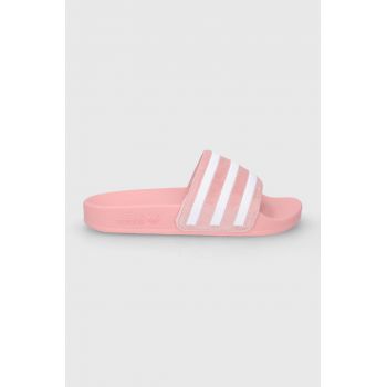 adidas Originals papuci GX3372 femei, culoarea roz GX3372-WONMA/WHT ieftini