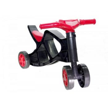 Ride-On pentru copii 013602 rosu cu ghidon inalt si inaltime scaun 30 cm