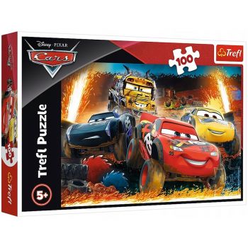 Puzzle Trefl Disney Cars, Cursa extrema 100 piese