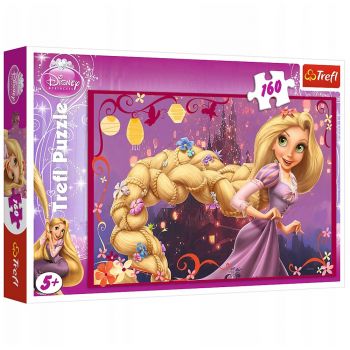 Puzzle Trefl Disney Princess, Rapunzel mireasa 160 piese