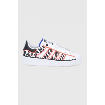 adidas Originals pantofi Superstar GW0523 culoarea alb GW0523-WHT/BLK
