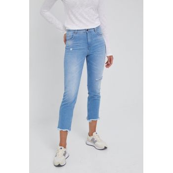 Sisley jeansi femei , medium waist ieftini