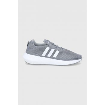 adidas Originals sneakers Swift Run GZ3495 culoarea gri GZ3495-GRETH/WHT