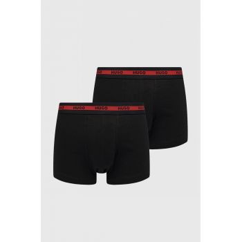 HUGO boxeri 2- pack) bărbați, culoarea negru 50469775