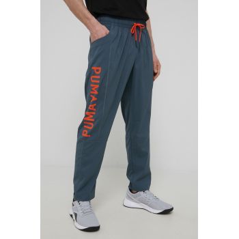 Puma pantaloni de antrenament 52154142 barbati, cu imprimeu