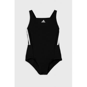 adidas Performance costum de baie copii HC9654 culoarea negru