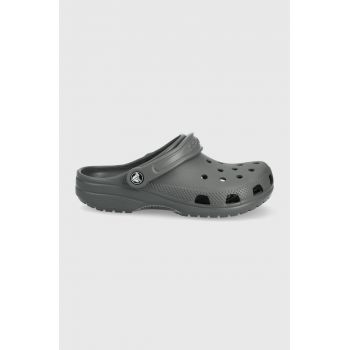 Crocs papuci culoarea gri