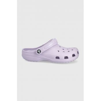 Crocs slapi copii culoarea violet