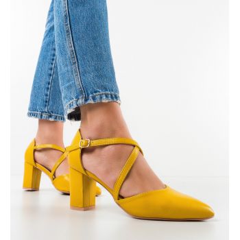 Pantofi Rahma Galbeni